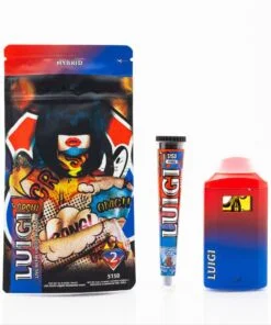 LUIGI CART WEED PACKAGING | LUIGI DISPOSABLE | LUIGI LIVE RESIN CART | LUIGI THC CART | LUIGI CART THC
